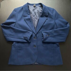 Blazers That Fit - Sears - The Fashion Place Blue Womens Suit Jacket Size 14 VTG